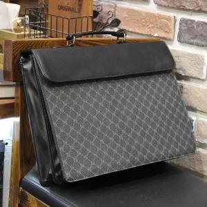 Borsa da lavoro in pelle da uomo elegante borsa a tracolla casual per documenti da ufficio