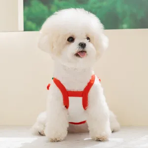 Sommer atmungsaktive Hunde Träger Kleidung süße Kirsche Welpen Bekleidung kleine Hunde