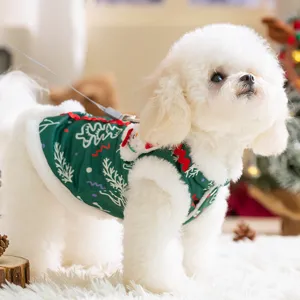 Winter Weihnachten Haustier Hund Weste warme Kleidung niedliche Welpenkleidung Katzen