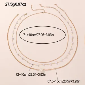 Mehrlagige goldene Taillenkette mit Perlen Akzenten für Strand Körperkette Schmuck.