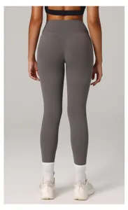 Pantaloni da yoga a vita alta push-up da donna, ideali per fitness, corsa e allenamento pilates.