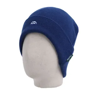 Winter warm knitted beanie for women, casual outdoor mountaineering woolen hat with embroidery.