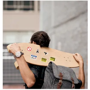 Wasserdichte Graffiti Warnaufkleber für Laptop Skateboard Koffer DIY Deko 50Stück