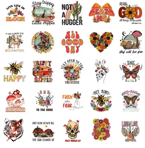 100pcs autocollants graffiti rétro esthétiques imperméables pour ordinateur portable