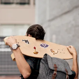 Lot de stickers animaux mignons pour skateboard telephone portable autocollants impermeables