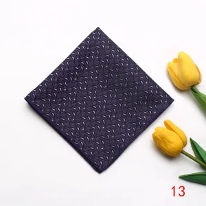 Elegant men's dark purple paisley pocket square jacquard formal suit handkerchief accessory.