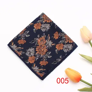 Heren formeel bloemig pochet zakdoek voor trouwpak zakelijk feest kostuum accessoire