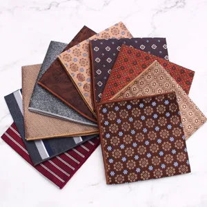 Heren Borstzakdoek Polyester Pak Smoking Zakdoek Geometrische Bloemenprint Zakelijk Bruiloft Mode