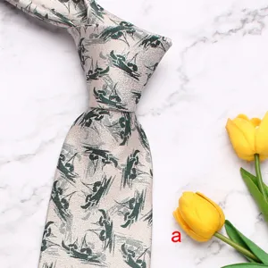 Men's silk business formal tie detail, grey sail printed necktie, 8cm wide wedding accessory.