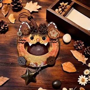 Ciondolo Bambola Baccello Di Fagiolo Di Seme Di Pianta Fatto A Mano Carino Peluche Cartone Animato Pacchetto Materiale Creativo DIY Regalo Ciondolo Borsa