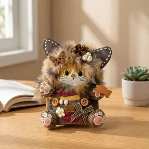 Handmade Natural Plant Pod Animal Doll Pendant DIY Material Package Finished Creative Gift