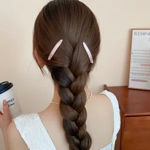 Pinza para el pelo de acrílico degradado elegante accesorio de moda para uso diario