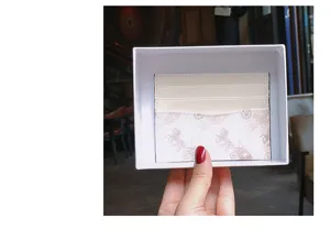 Minimalist women card holder mini coin purse with classic print design compact everyday accessory