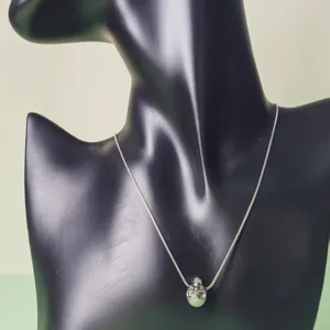 Gothic Skull Pendant Necklace Alloy Snake Chain Minimalist Cool Style Jewelry Gift For Men And Women