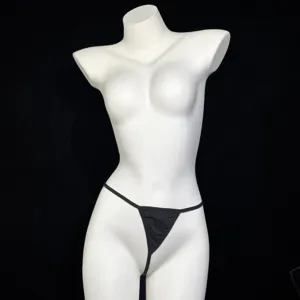 Women sexy low waist black g-string breathable seductive thong underwear fashion piece