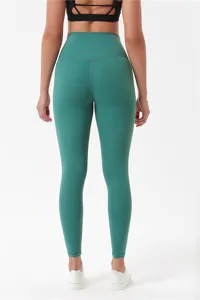 Women's High Waist Yoga Pants Gym Leggings Green Butt Lifting Fitness Activewear Pants