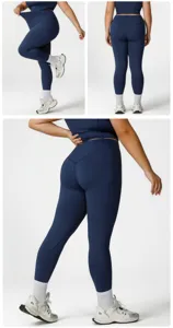 Plus Size Hohe Taille Yoga Leggings Nacktes Gefühl Fitness Sport Tummy Control Hose