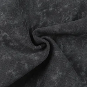 Dark grey fleece fabric texture close-up, premium polyester material main display view.