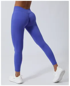 Hohere Taille Po-Heben Yoga Leggings fur Damen Fitness Studio Training Sportswear Hose.