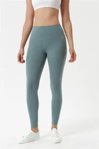 Pantaloni da yoga vita alta donna fitness sport leggings traspirante elastico collant sport