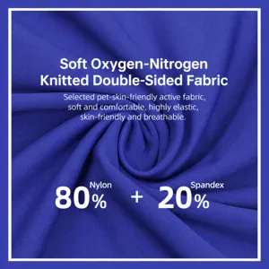Elastisches Nylon Spandex Doppelgewebe Material für Yoga Sportbekleidung und Fitness.
