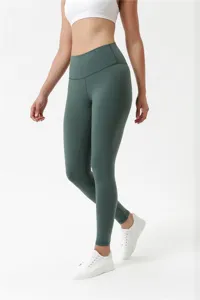 Donna vita alta pantaloni da yoga sollevamento glutei fitness stretto palestra sport leggings