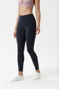 Pantaloni yoga donna vita alta traspirante leggings sportivi dimagranti per fitness.