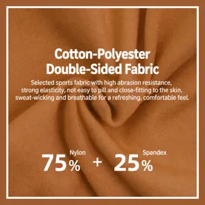 Tissu double face en nylon et élasthanne pour short de sport extensible et respirant.