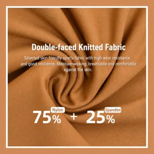 Hochwertiges Nylon Elasthan Gewebe für bequeme Yoga Leggings atmungsaktives Sportmaterial.