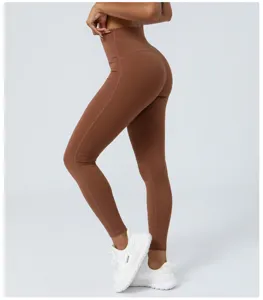 Hoge taille snel droog yoga broek voor vrouwen, comfortabele fitness hardlopen sport leggings.