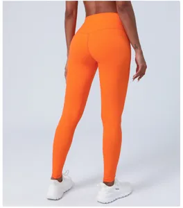Hohe Taille nahtlose Yogahose Po-Lifting Fitness Leggings elastische Sportbekleidung Hose