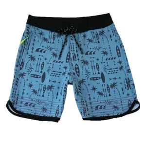 Pantaloncini da Mare Uomo Asciugatura Rapida Surf Pantaloni Elastico per la Spiaggia