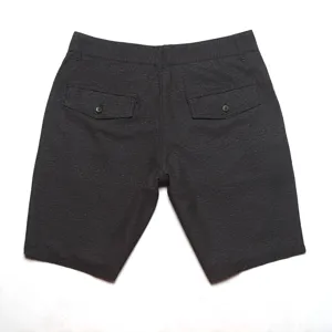 Short de plage decontracte homme seche vite bermuda ete vue arriere avec doubles poches