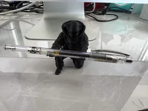 Porte-stylo astronaute samouraï noir imprimé en 3D décoration de bureau rangement papeterie