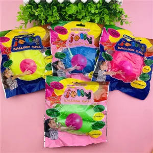 Niños inflable gelatina globo pelota juguete colorido agua lleno globo juego exterior