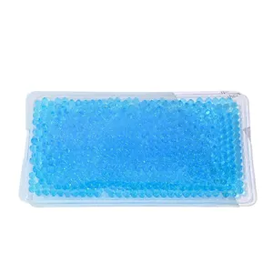 Coussin de perles de gel rafraîchissant carré pour une réduction efficace de la température.