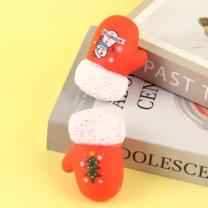 Natale guanto squishy giocattolo decompressione carino novità regalo vacanza sollievo stress