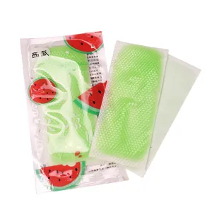 Watermeloen koelpleister voor de zomerhitte, handige draagbare gel kussens voor kinderen.