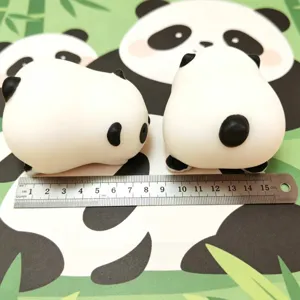 Schattige panda knijpspeelgoed stressverlichting zachte kawaii dieren fidget speelgoed