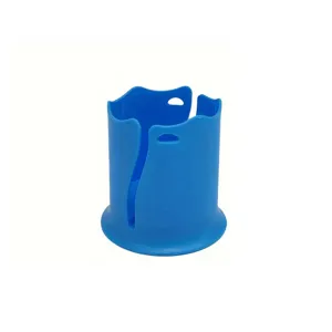 Blauwe siliconen kajak bekerhouder outdoor waterfles vaste rekhouder accessoire nieuw