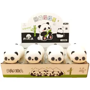 Schattig panda knijp speelgoed anti stress sensorisch dier squishy voor kinderen