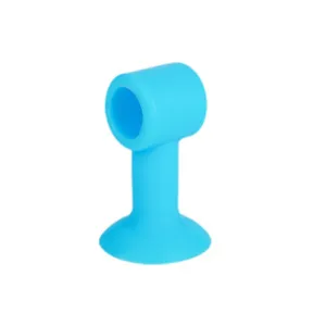 Fermaporta in Silicone Senza Foratura Montato a Parete Protezione Anticollisione Maniglia Casa Bagno