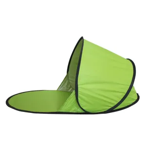 Tente de plage portable à ouverture rapide pour camping en plein air et protection solaire