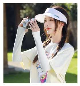 Manches de protection solaire anti-UV en soie de glace pour cyclisme et conduite extérieure.