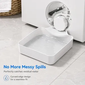 Washing machine water tray anti overflow catch tray household laundry drain tray removable tool