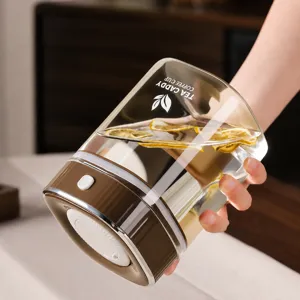 Vacuum glass sealing jar for kitchen food storage with airtight leakproof transparent main