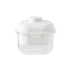 Machine a yaourt grec type presse filtre a yaourt fait maison grande capacite recipient transparent