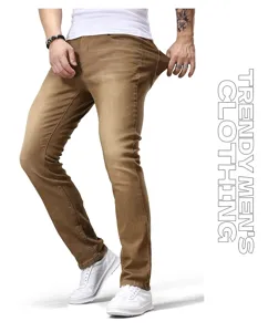 Jeans uomo slim fit casual pantaloni in denim eleganti e comodi per uso quotidiano