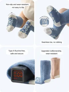 Baby floor socks toddler non-slip breathable cotton infant shoes early education socks indoor wear