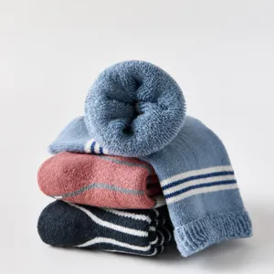 Thickened cotton baby terry socks, warm and comfortable winter socks for toddlers 0-5y